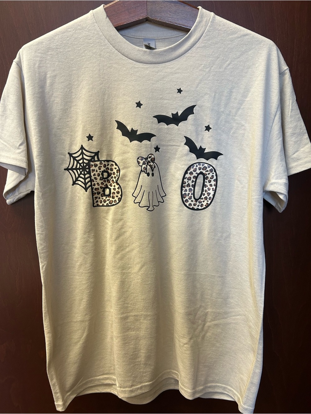 Halloween Graphic Tee - Cream